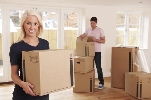 Man with van service helping with a local move in Battersea