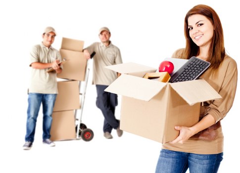 Organised office relocation checklist and packing materials