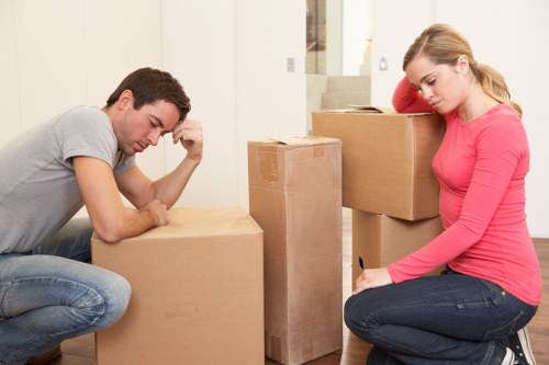 Complaint resolution process for a moving service