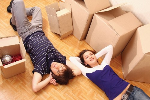 Packing and loading items for a home removal in Battersea