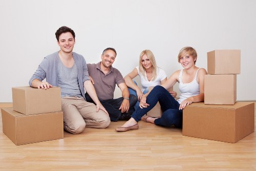 Preparing unwanted furniture for pick-up in Battersea